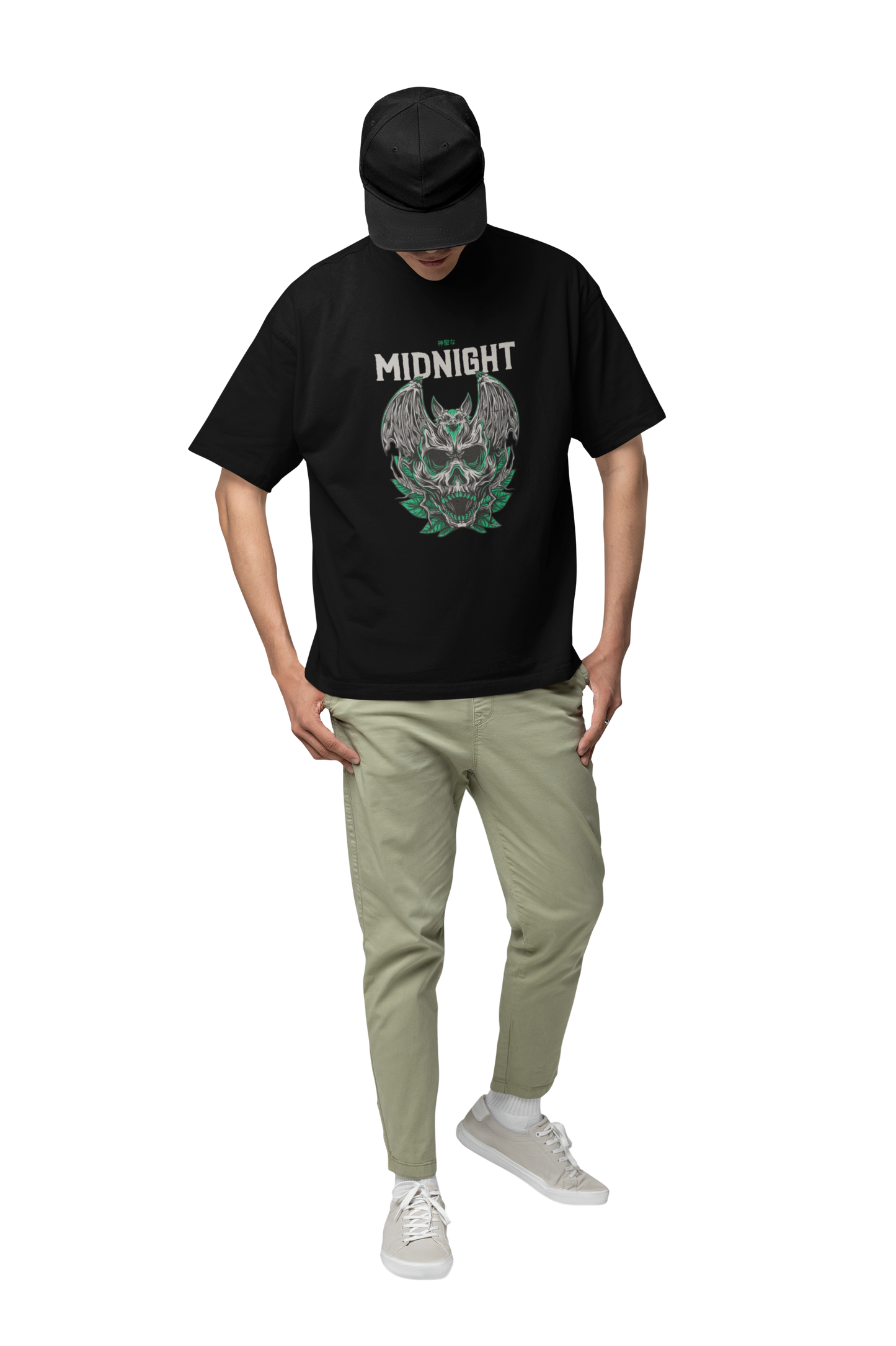 Chic Oversized T-Shirt (Gothic 107)