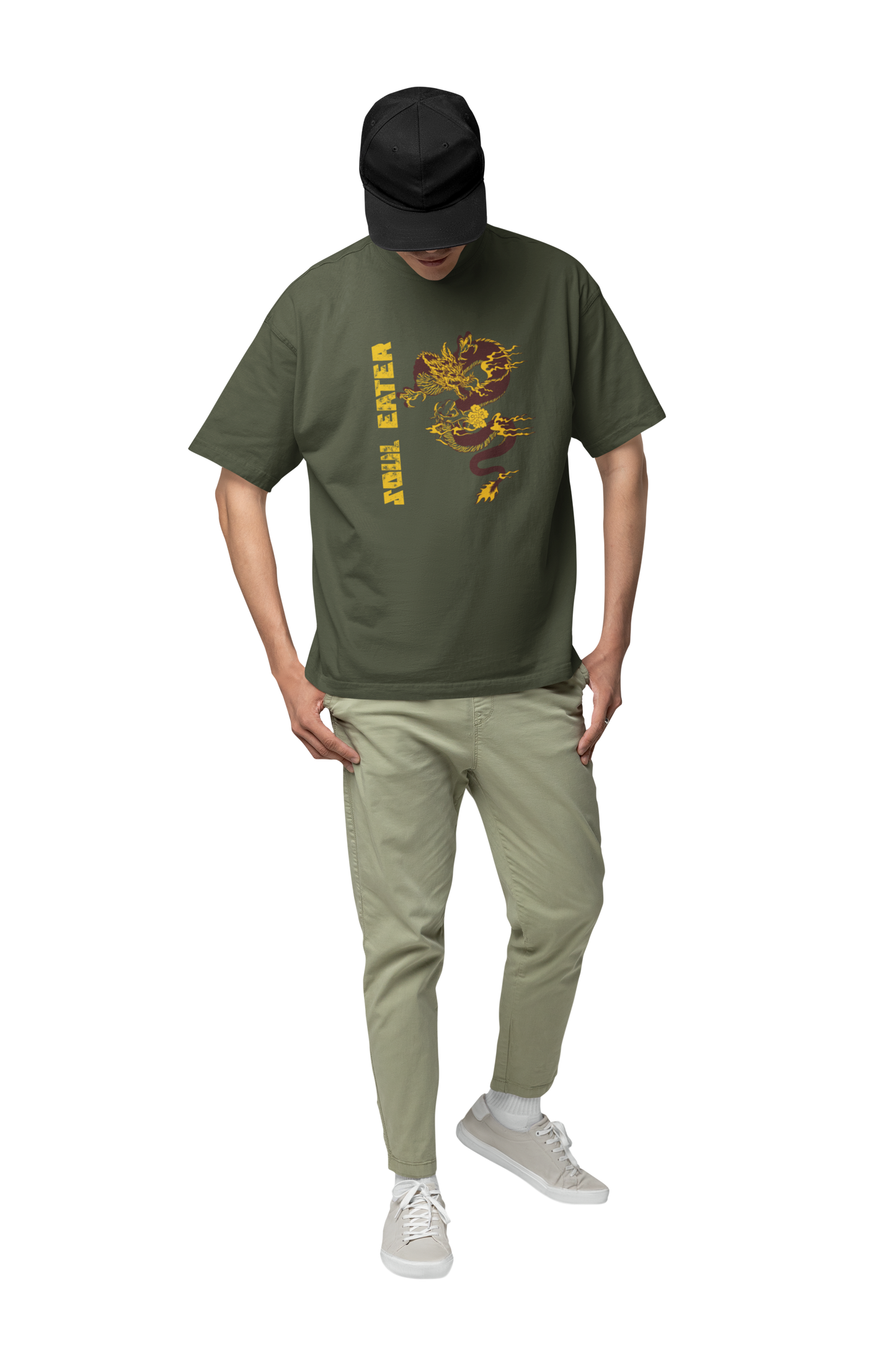 Chic Oversized T-Shirt (Sumi-E 207)