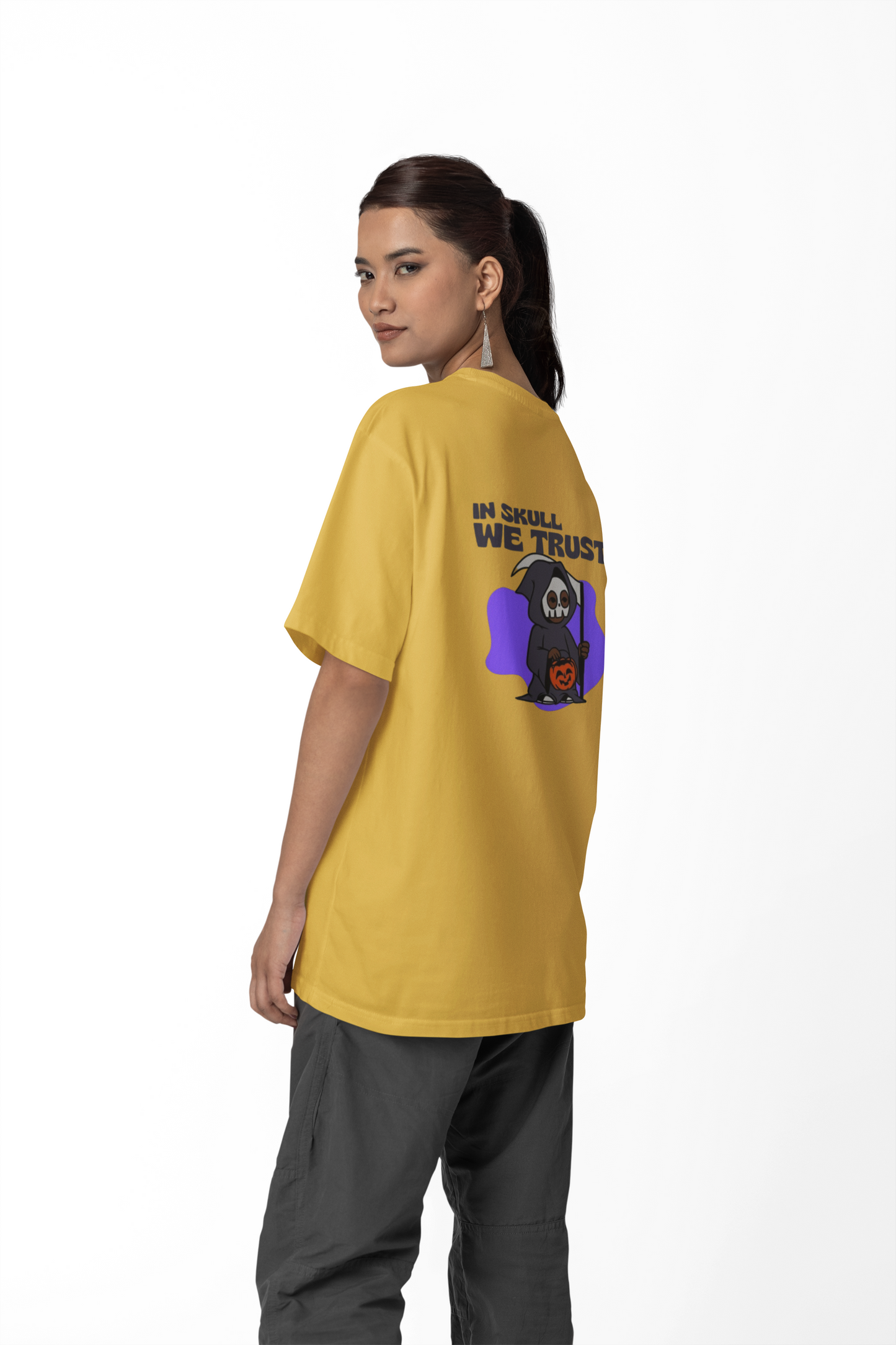 Chic Oversized T-Shirt (Spooky 502)