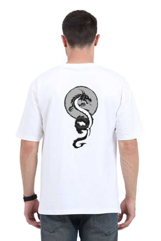Unisex Chic Oversized T-Shirt (Sumi-E 201)