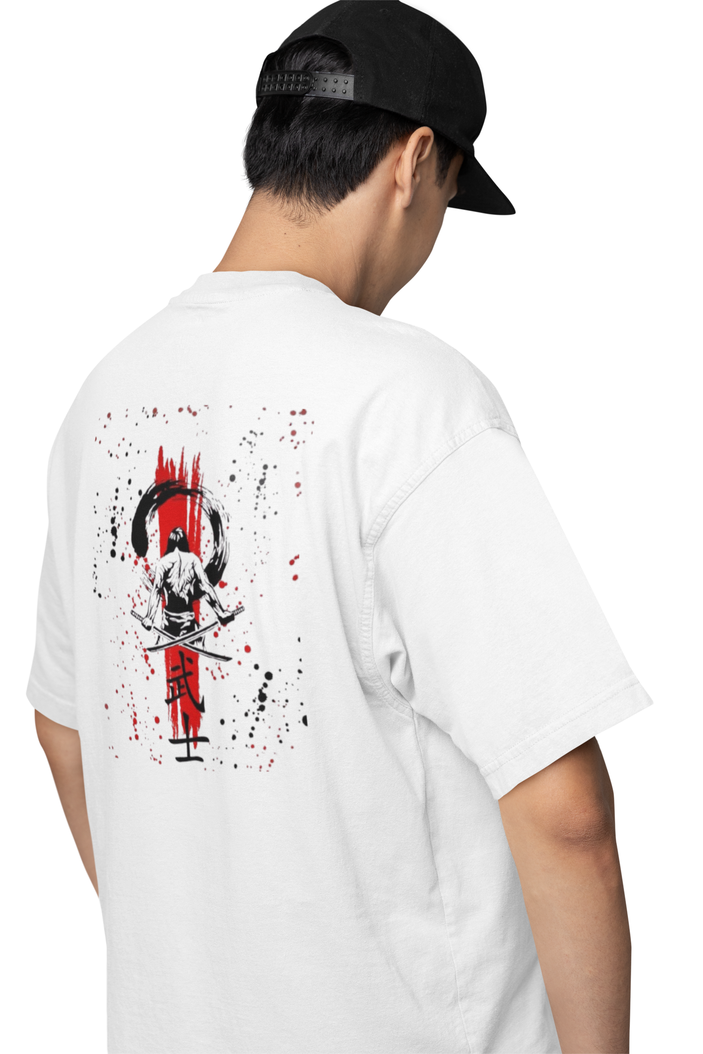 Chic Oversized T-Shirt (Sumi-E 205)