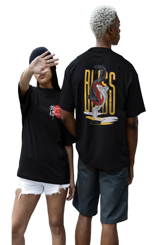 Chic Oversized T-Shirt (Sumi-E 208)