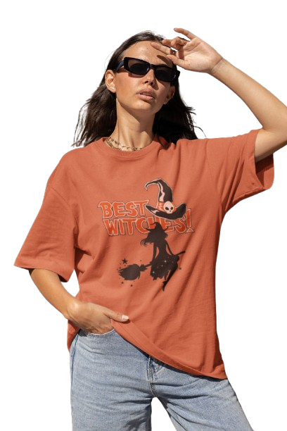 Chic Oversized T-Shirt (Spooky 506)